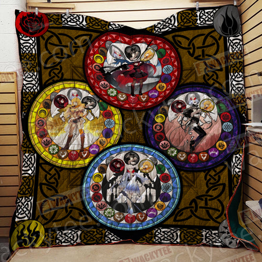 RWBY New Quilt Blanket Queen (203x228CM)