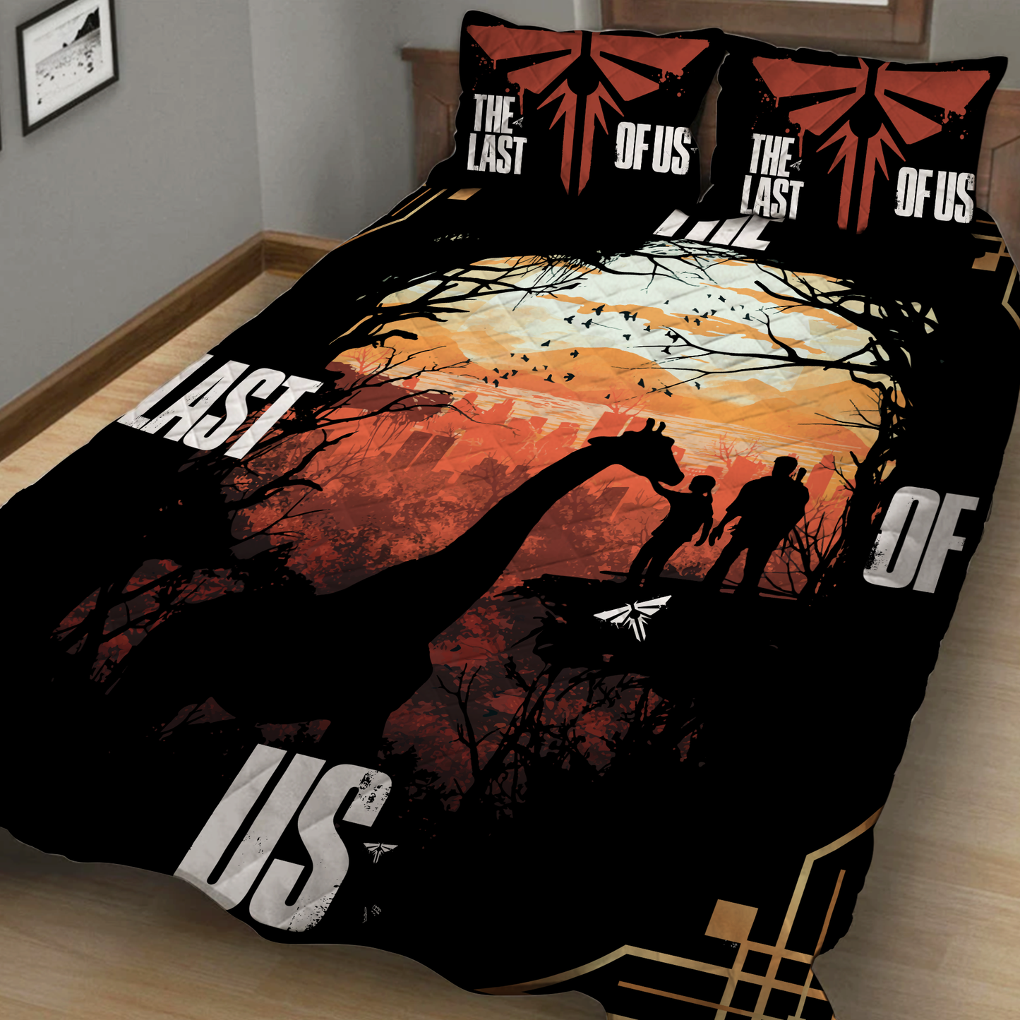The Last Of Us 3D Quilt Set King (230x260CM) Single Quilt