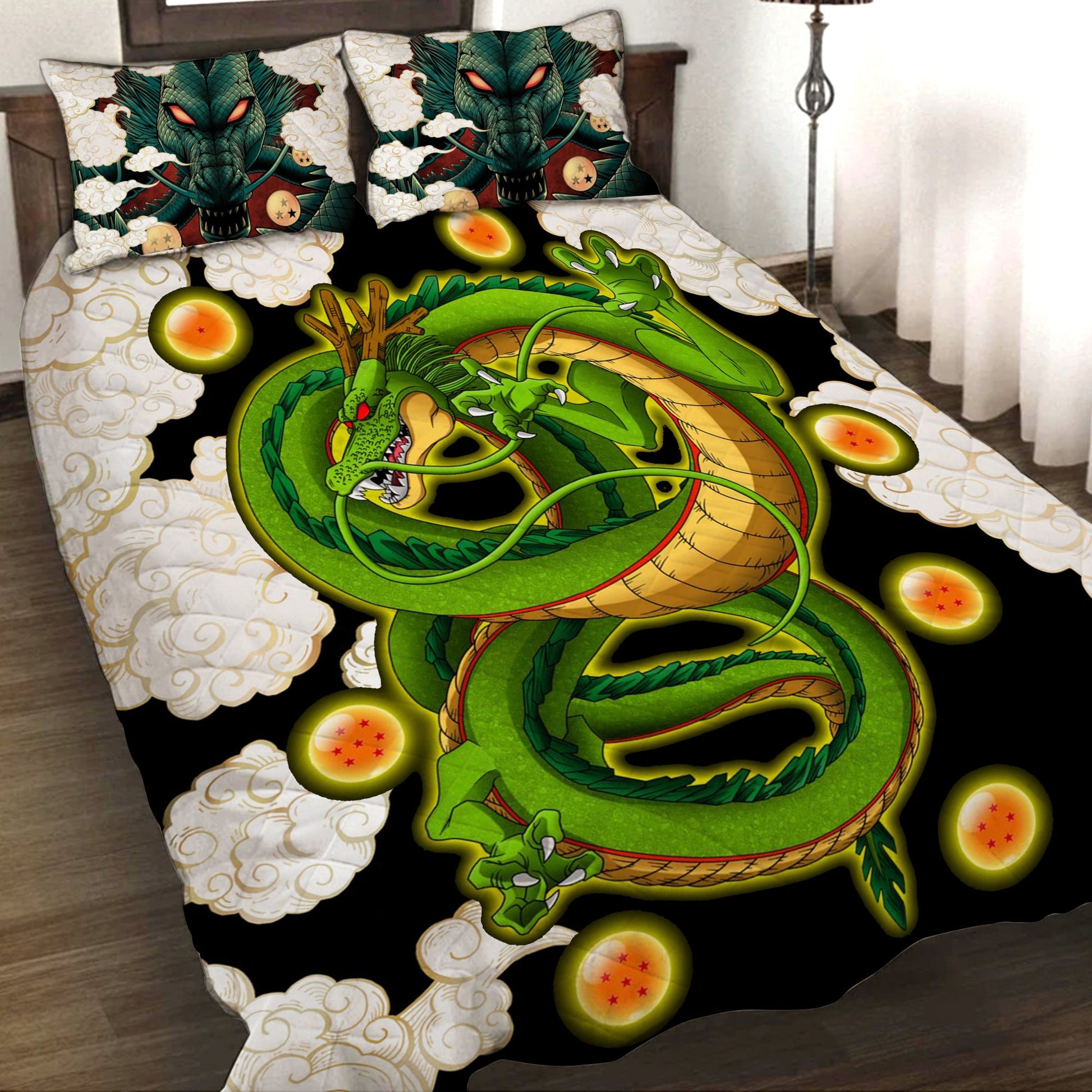 Dragon ball 3D Quilt Set King (230x260CM)