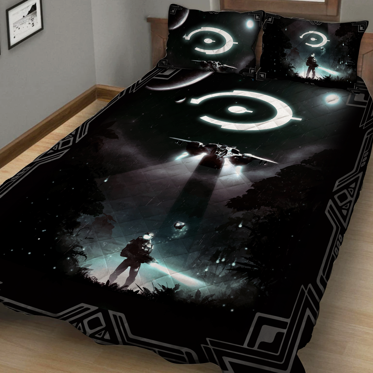 Halo 3D Quilt Set Quilt Set