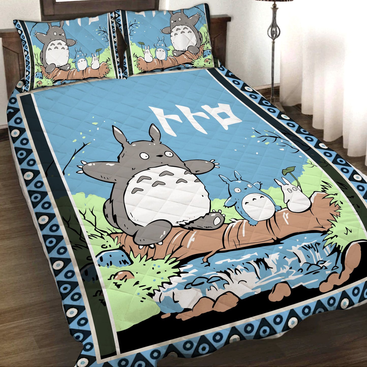 Totoro 3D Quilt Set Quilt Set