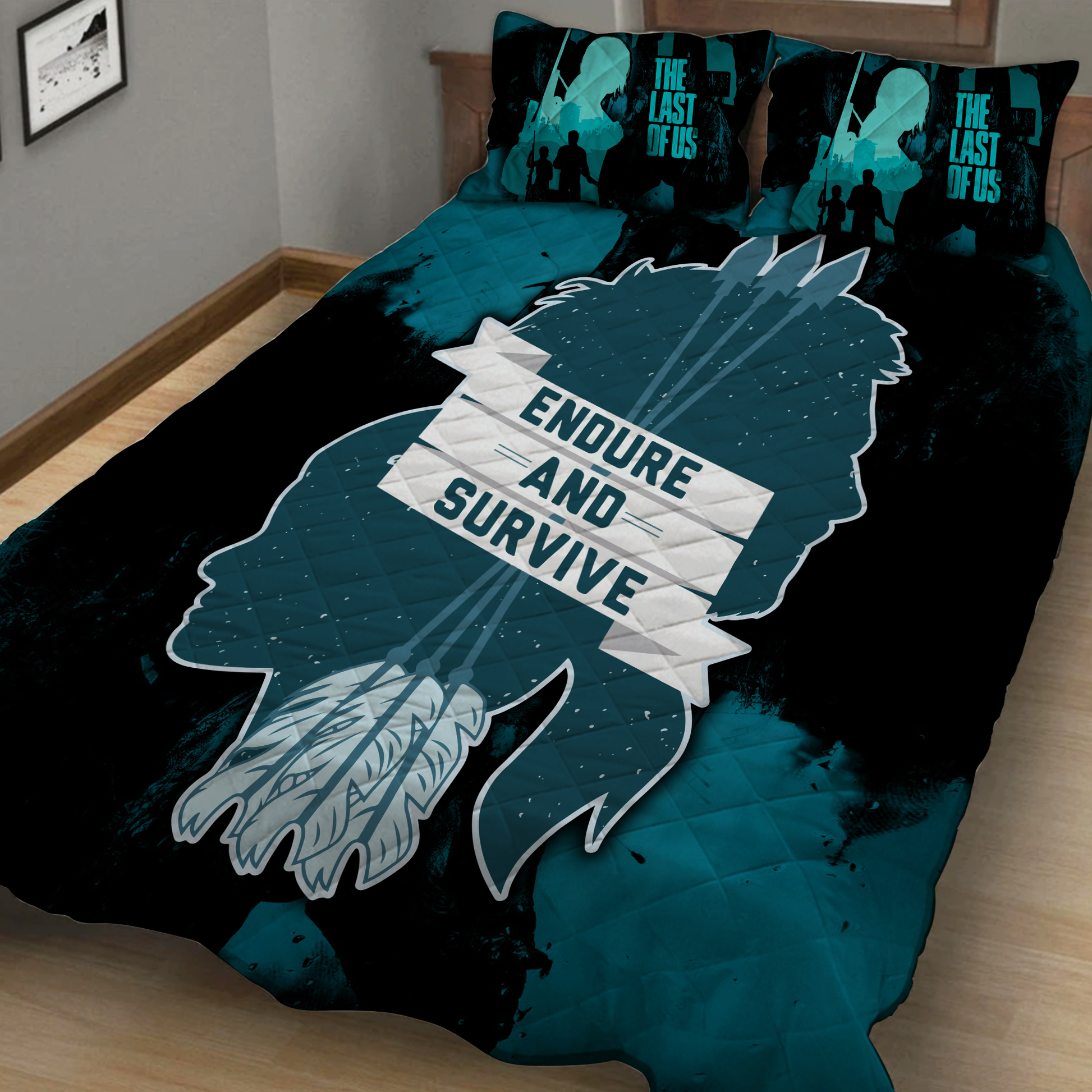 The Last Of Us - Endure and Survive 3D Quilt Set Quilt Set