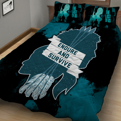 The Last Of Us - Endure and Survive 3D Quilt Set Quilt Set