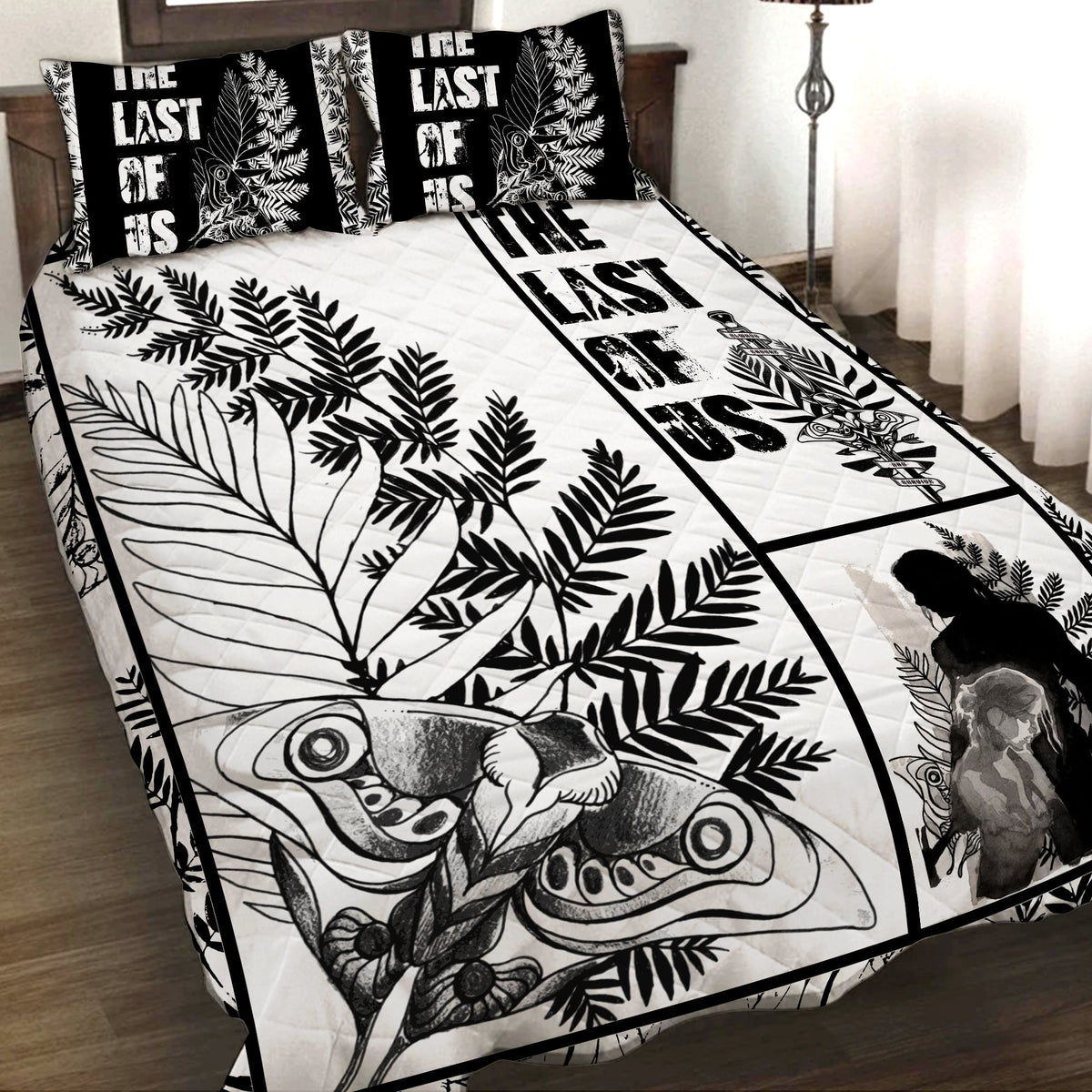 The Last Of Us Ellie Tattoo 3D Quilt Set Quilt Set