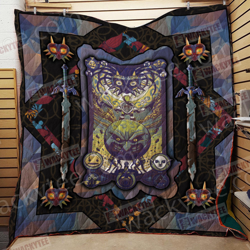 The Legend Of Zelda 3D Quilt Blanket Queen (203x228CM)