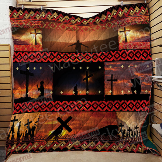 Christian 3D Quilt Blanket Queen (203x228CM)