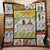 Friendship Makes Life More Beautiful 3D Quilt Blanket