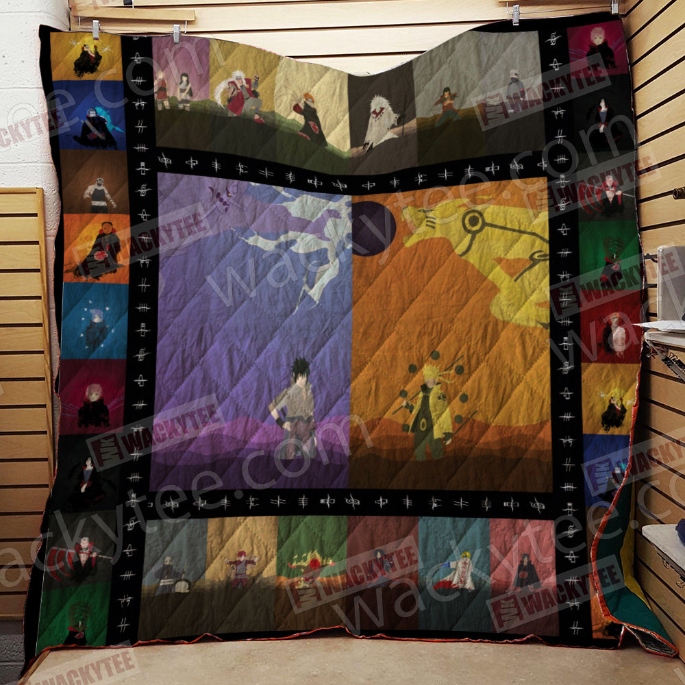 Naruto 3D Quilt Blanket