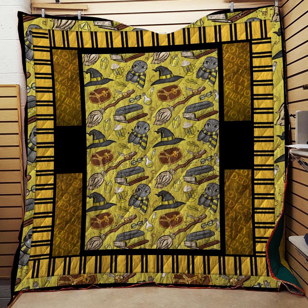 Harry Potter Hufflepuff 3D Quilt