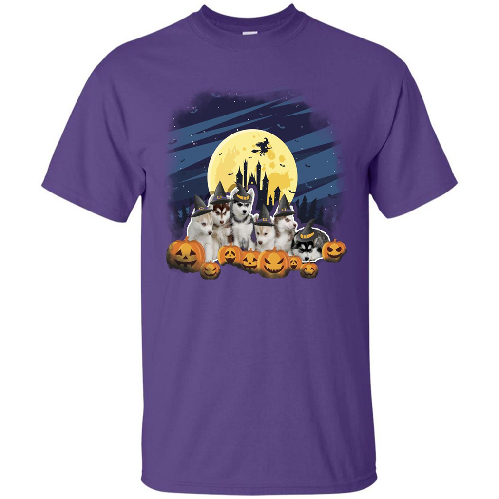 Halloween Alaska T-shirt Purple