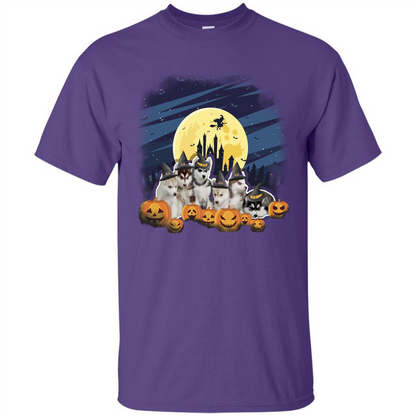 Halloween Alaska T-shirt Purple