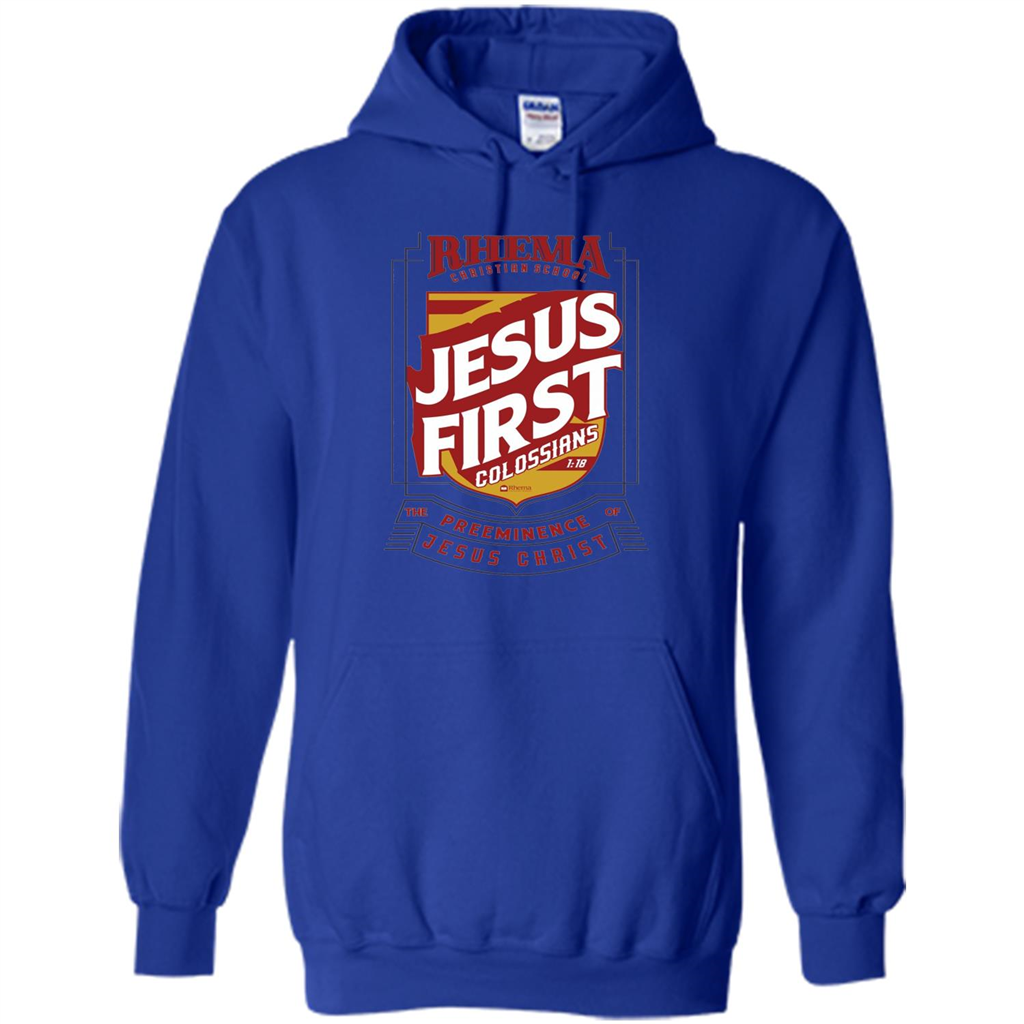 Jesus First T-shirt Jesus Christ Royal
