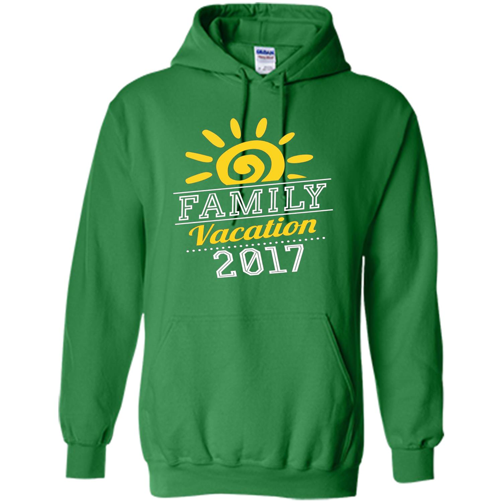 Summer T-shirt Family Vacation 2017 T-shirt Irish Green