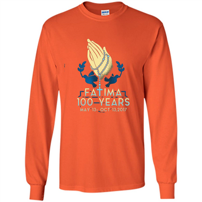 Fatima 100 Years T-shirt Orange