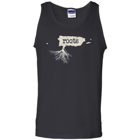 Puerto Rico Roots T-shirt Love Native Born State T-shirt Black