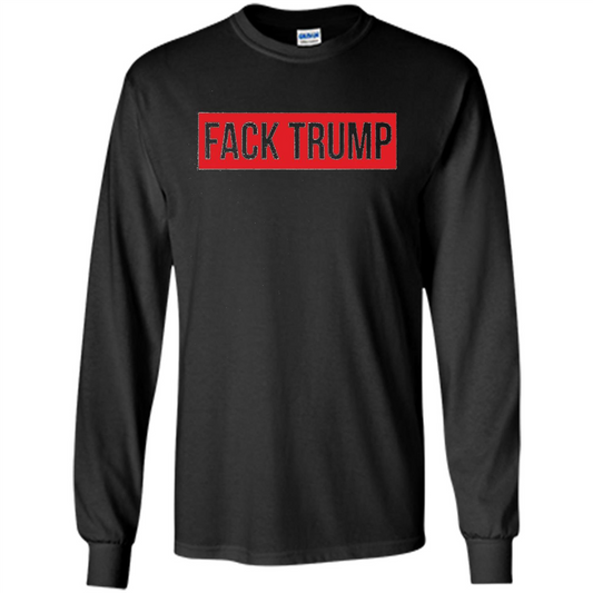 Fack Trump T-shirt Anti Trump T-shirt Black