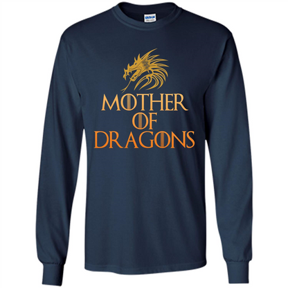 Mother Of Gragons T-shirt Navy