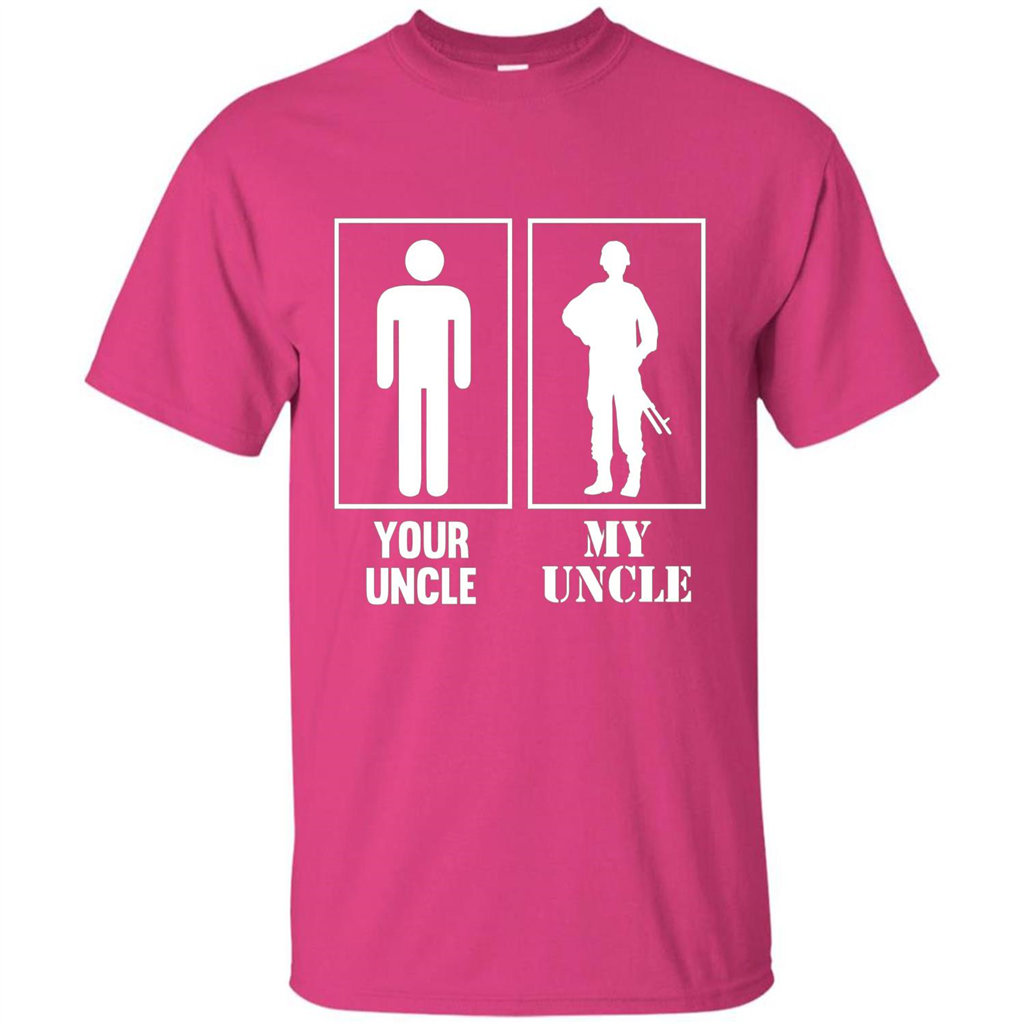Your Uncle My Uncle Military Proud Army Navy Air Force T-shirt Heliconia
