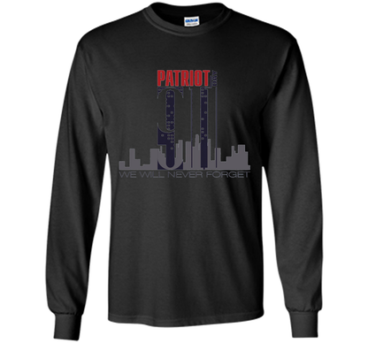 Patriot Day 911 Memorial Twin Tower We Will Never Forget TSh t-shirt