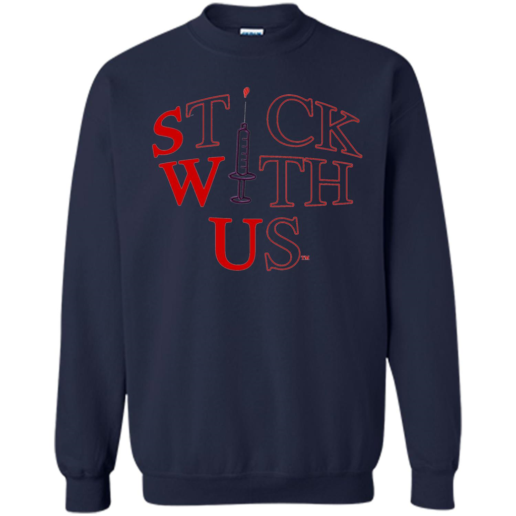 Nurses T-shirt Stick With Us Navy