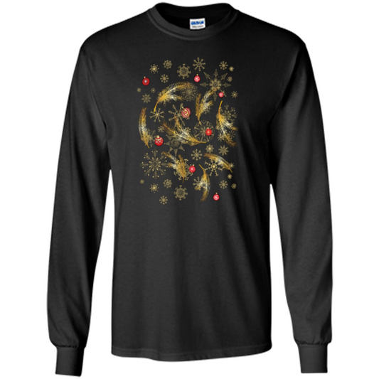 Xmas Merry Christmas Happy New Year T-shirt Black