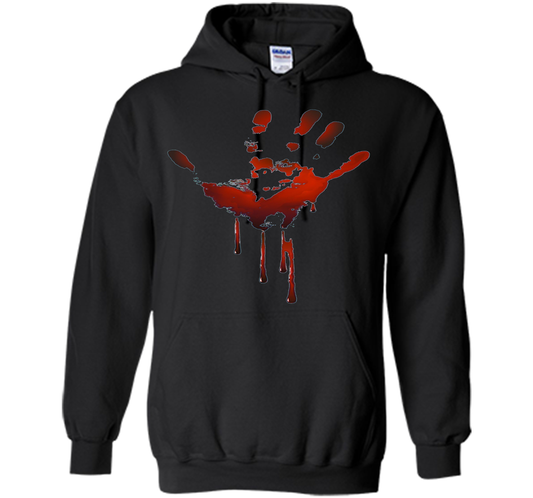 Bloody Handprint T-shirt t-shirt Black