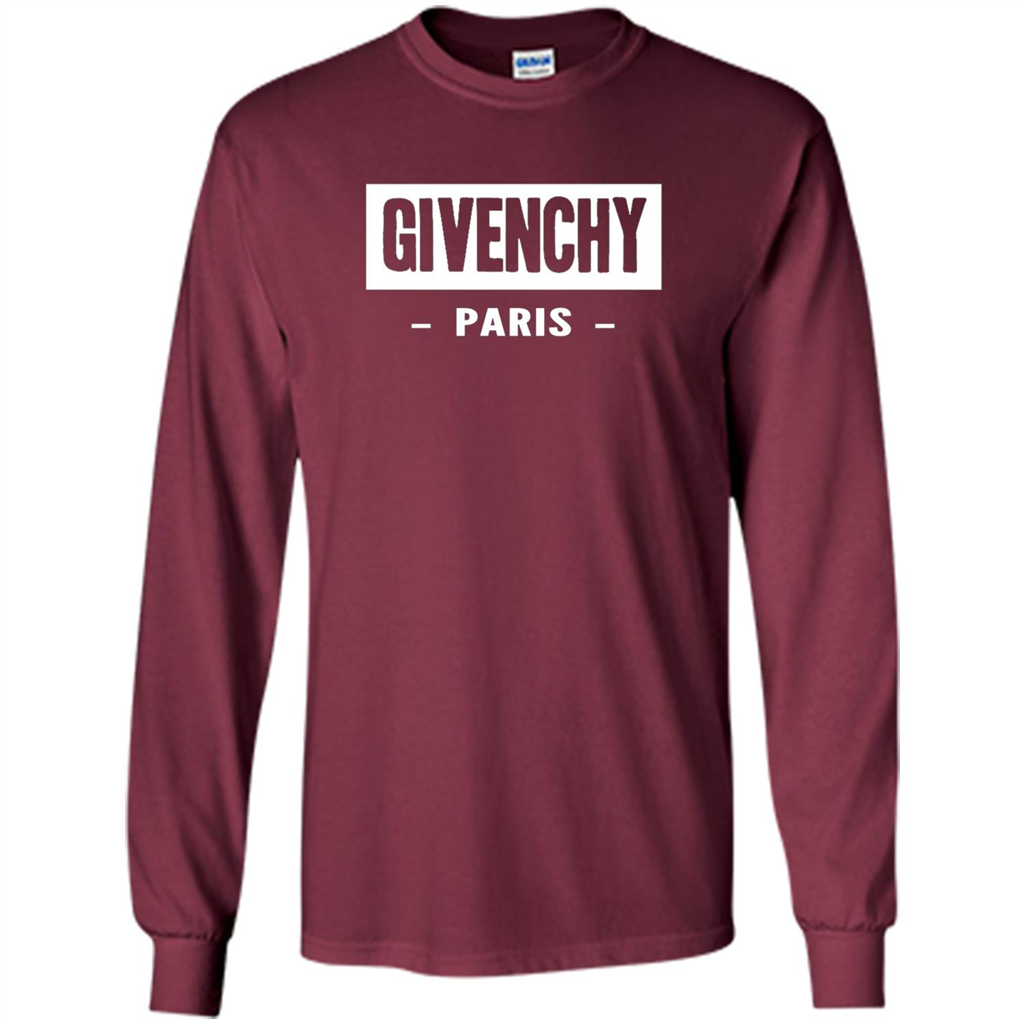 Givenchy Paris T-shirt Maroon