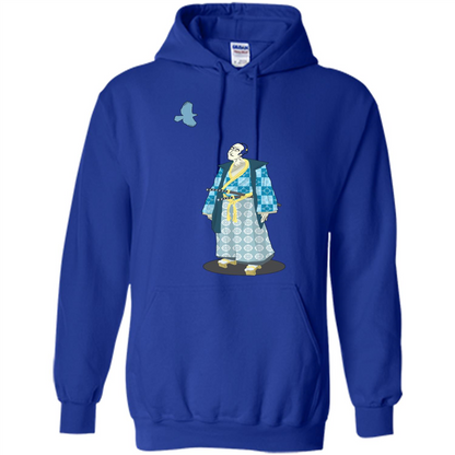 Samurai Serenity tshirt Royal
