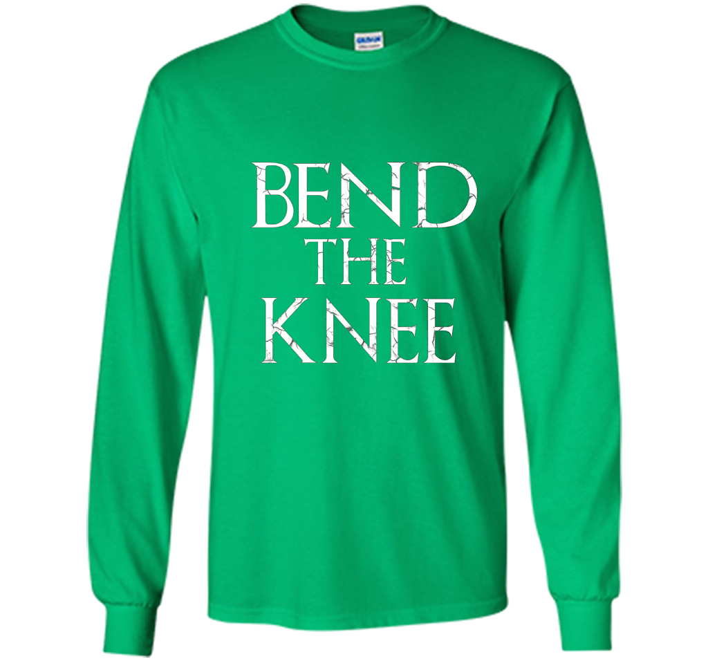 Game Of Thrones T-shirt Bend The Knee Lord T-shirt Irish Green