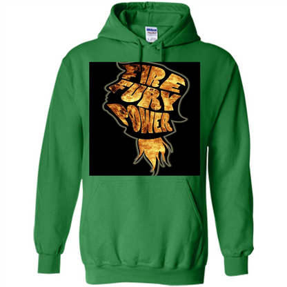 Fire Fury Power T-shirt Irish Green