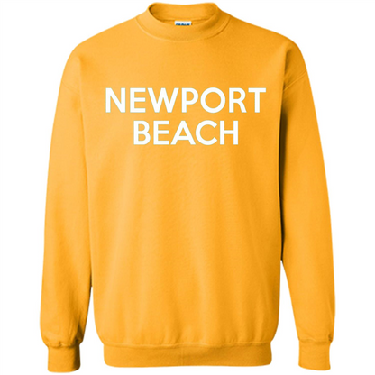 Newport Beach - California T-shirt Gold