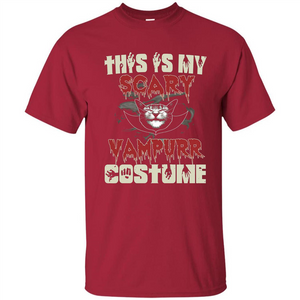 Halloween T-shirt This Is My Vampurr Costume T-Shirt