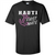 Boating Captain T-shirt Nauti First Mate