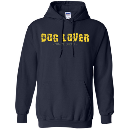 Dog Lover Since Birth T-shirt Navy