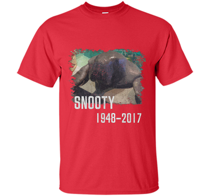 Snooty The Manatee T-shirt Red