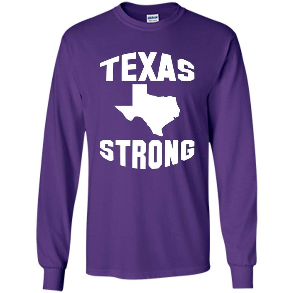 Texas Strong T-shirt Purple