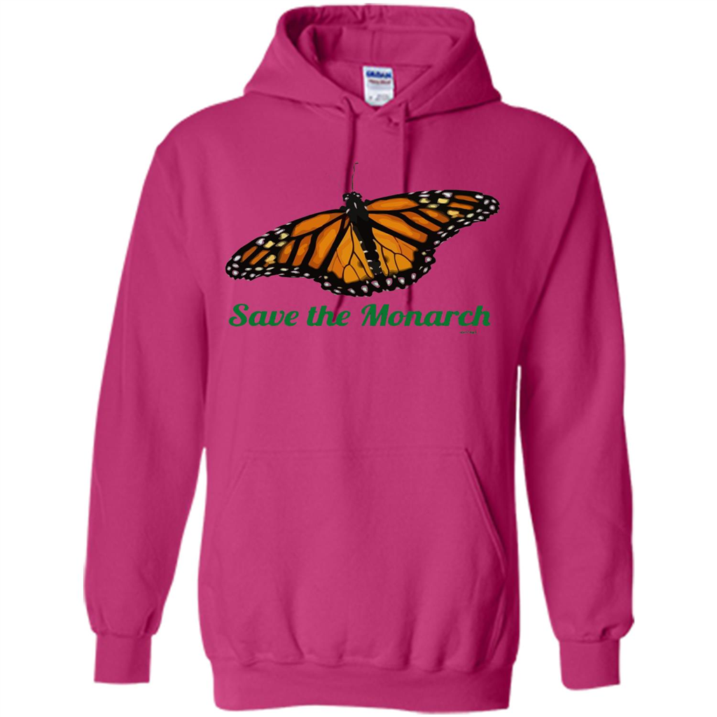 Save the Monarch Butterfly T-shirt Heliconia