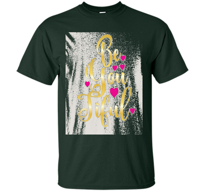Beautiful Woman T-Shirt shirt Forest Green
