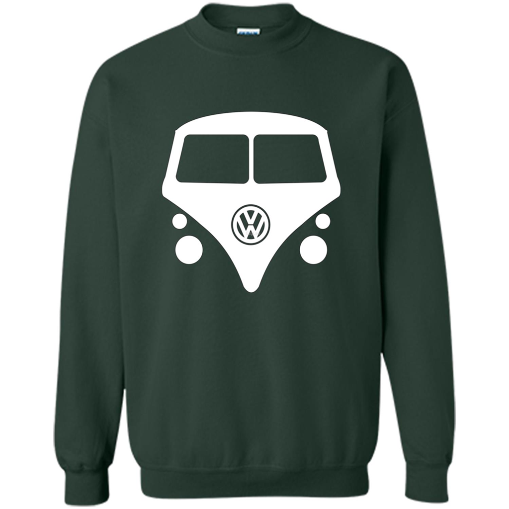 Car Lover T-shirt Split Window Kombi T-shirt Forest Green