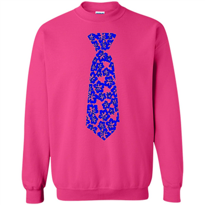 Hawaiian T-shirt Floral Tie