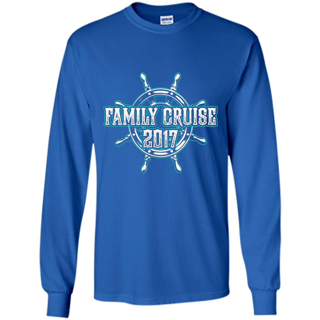 Family Cruise 2017 T-Shirt Family Vacation T-shirt Royal