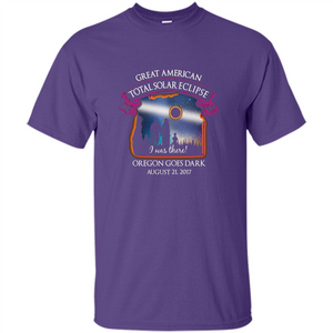 Oregon Total Solar Eclipse August 21 2017 T-shirt I Was There