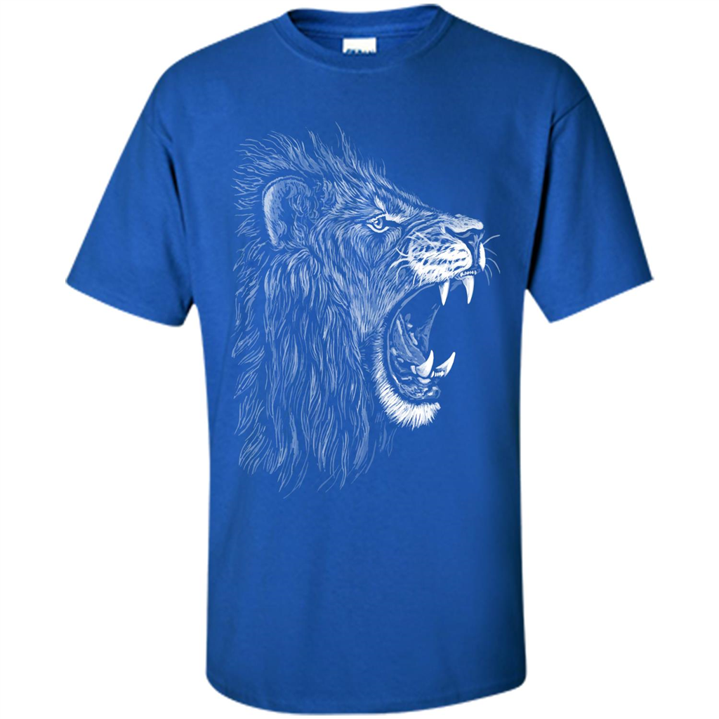 Fearless Tiger T-shirt Royal
