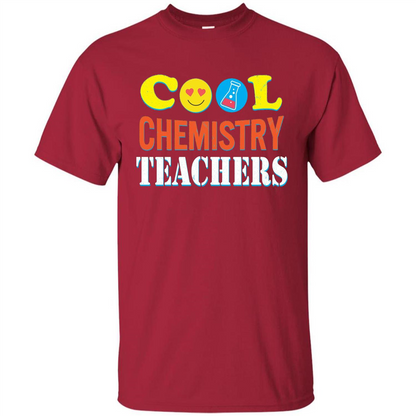 Cool Chemistry Teachers T-shirt Happy Back To School Cardinal