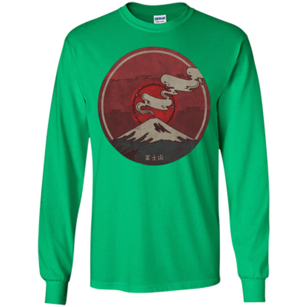 Mount Fuji T-shirt Irish Green