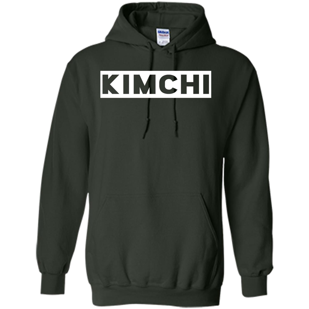 Kimchi T-shirt Korean Food Foodie T-shirt Forest Green