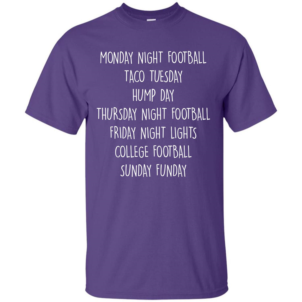 Football T-shirt Monday Night Football Taco Tuesday Purple