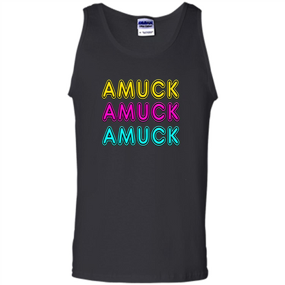 Retro Neon Sign Witches Run Amuck On Halloween T-Shirt