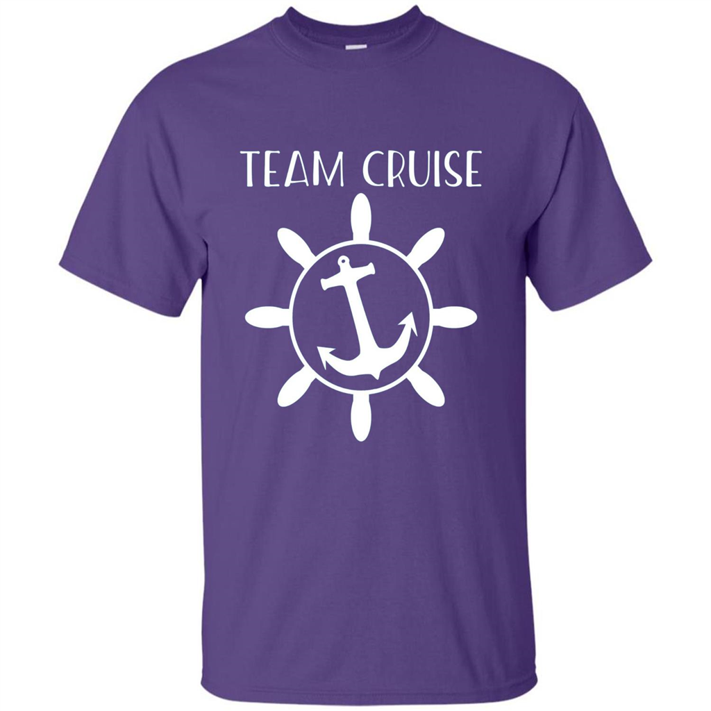Boat Anchor Team Cruise T-shirt Purple
