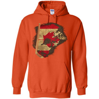 Canada Hockey T-shirt Orange
